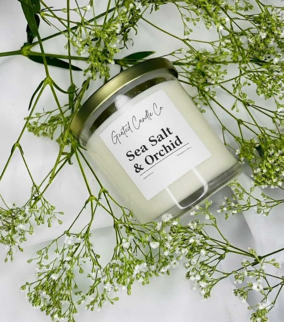 Sea Salt & Orchid Candle 9oz