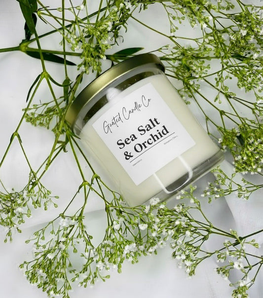 Sea Salt & Orchid Candle 9oz